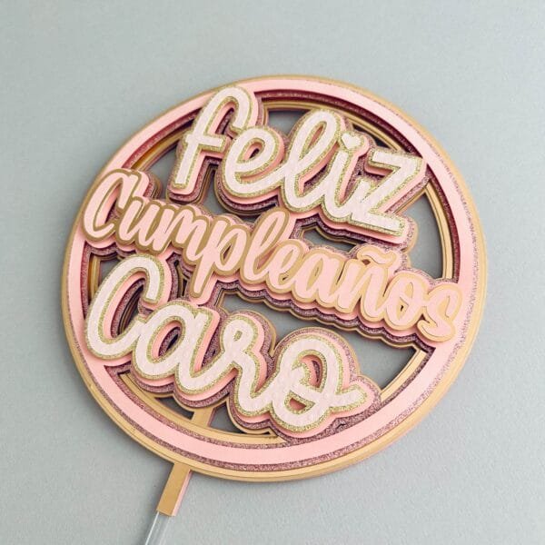 Cake topper sencillo - Image 2