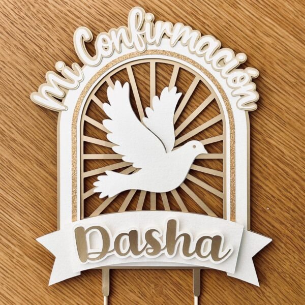 Cake topper sencillo - Image 5
