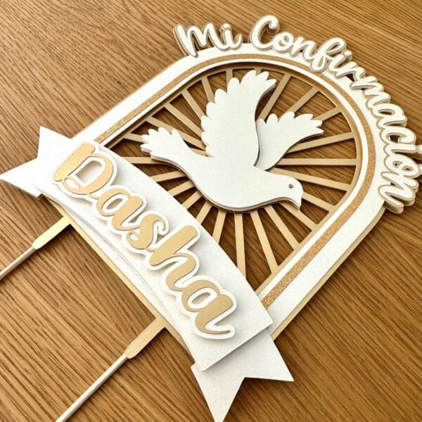 Cake topper sencillo - Image 4