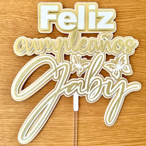 Cake topper sencillo - Image 13