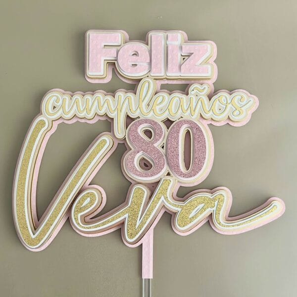 Cake topper sencillo - Image 12