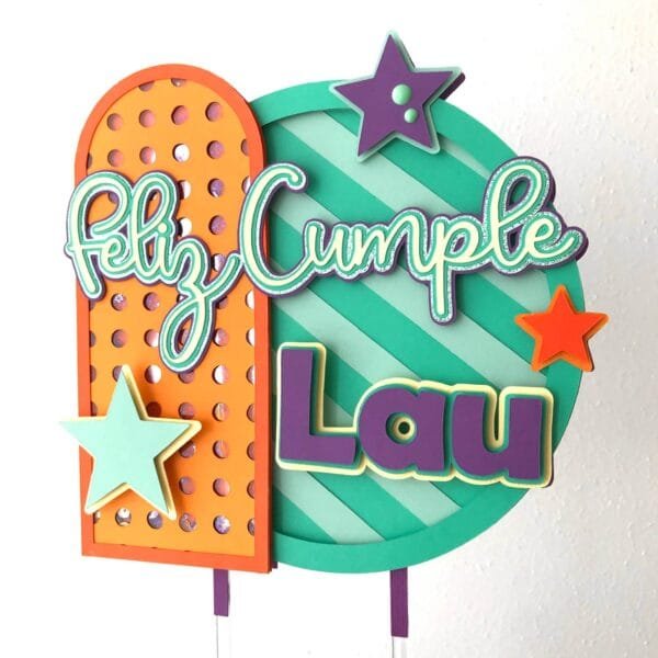Cake topper sencillo - Image 6