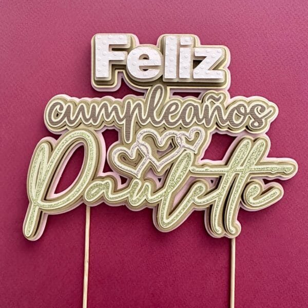 Cake topper sencillo - Image 15